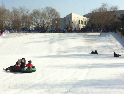 沈陽雪上嘉年華正式開幕，河北迪特加油助威